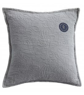 Floral quilt cushion