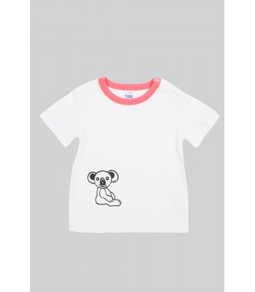 T-shirt TheLittleKoala with pink details