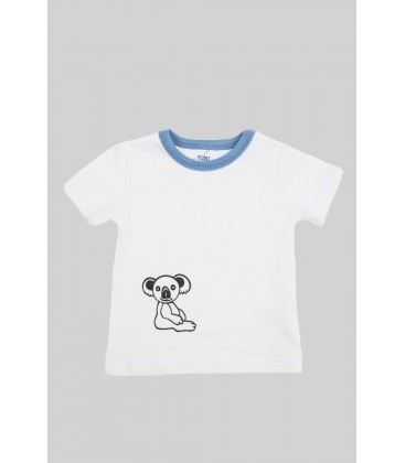 T-shirt TheLittleKoala with blue details